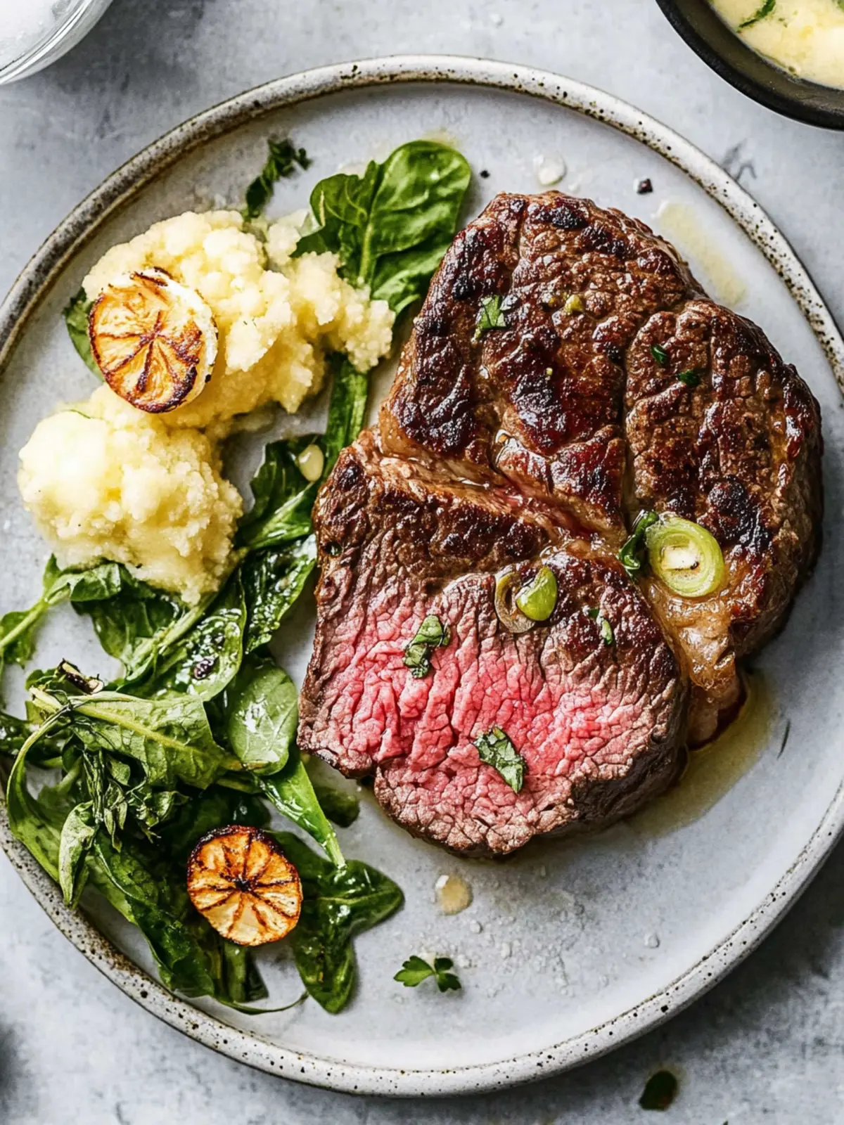 Steak aus der Heißluftfritteuse