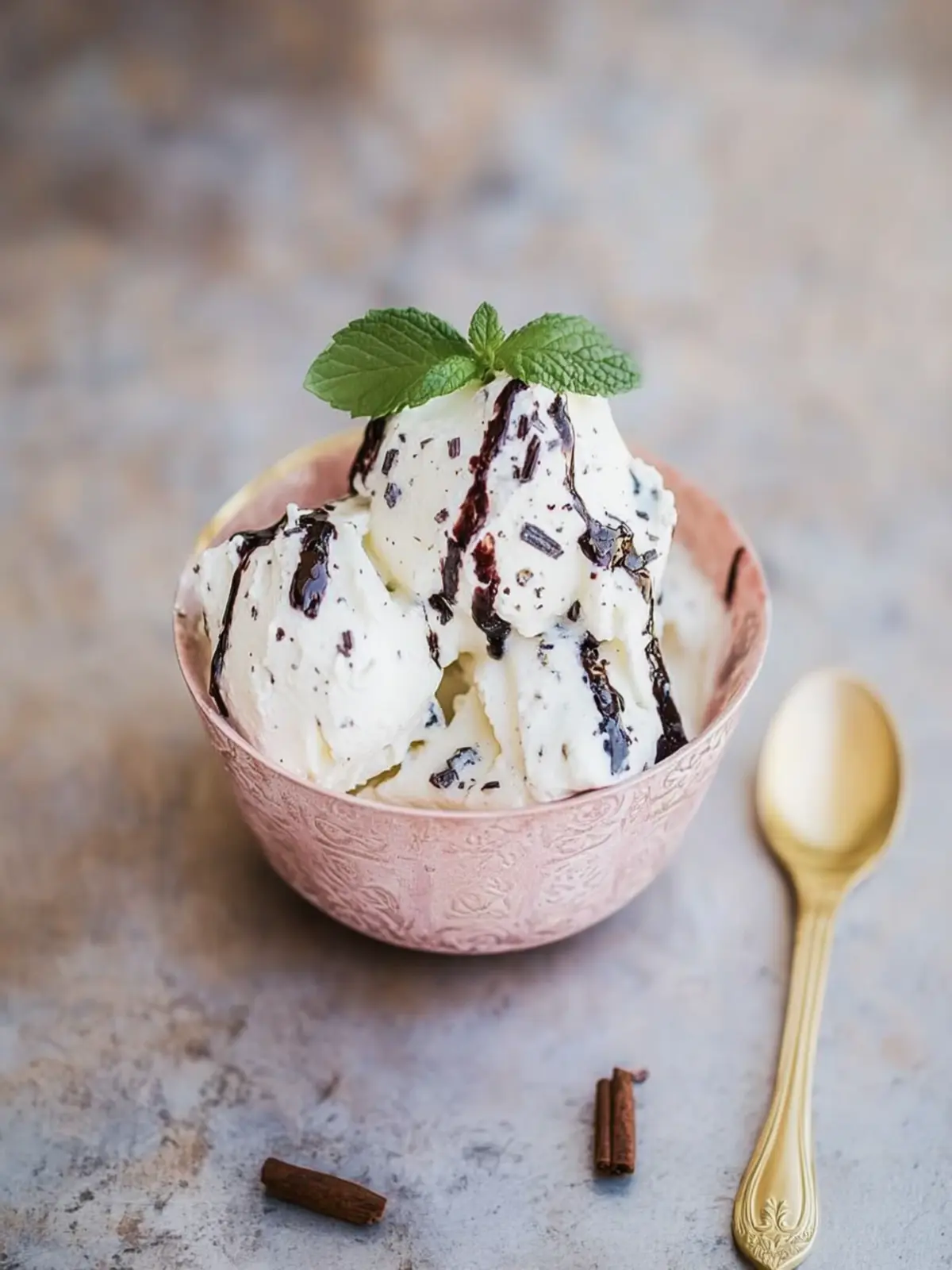 Stracciatella-Eis
