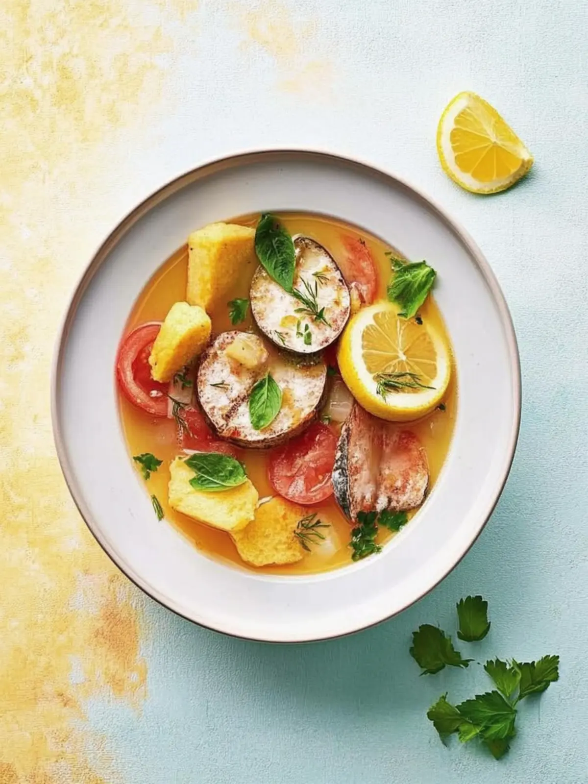 Gemüse-Fisch-Eintopf