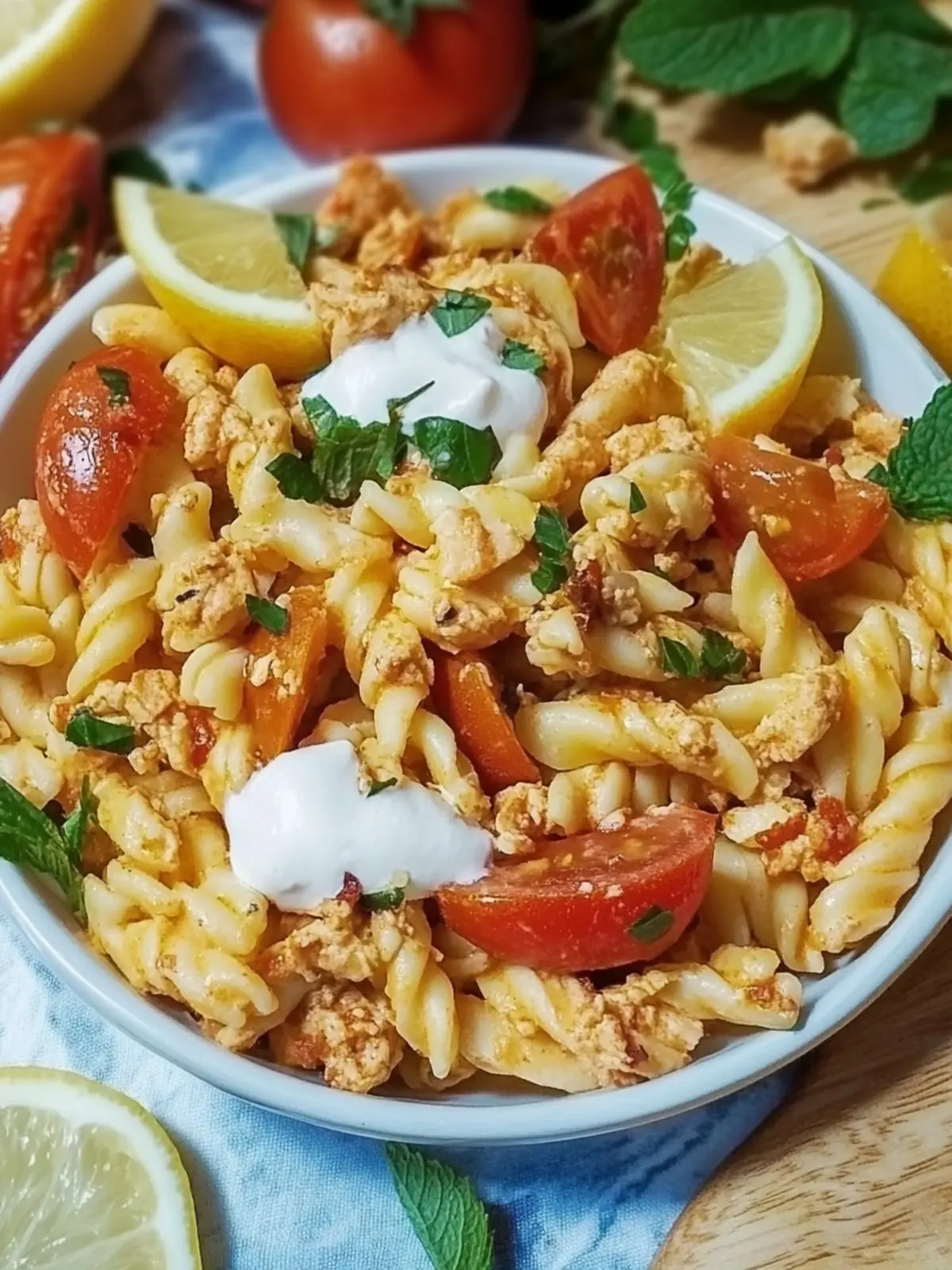 Döner Pasta Rezept – mit Joghurt und Paprikabutter