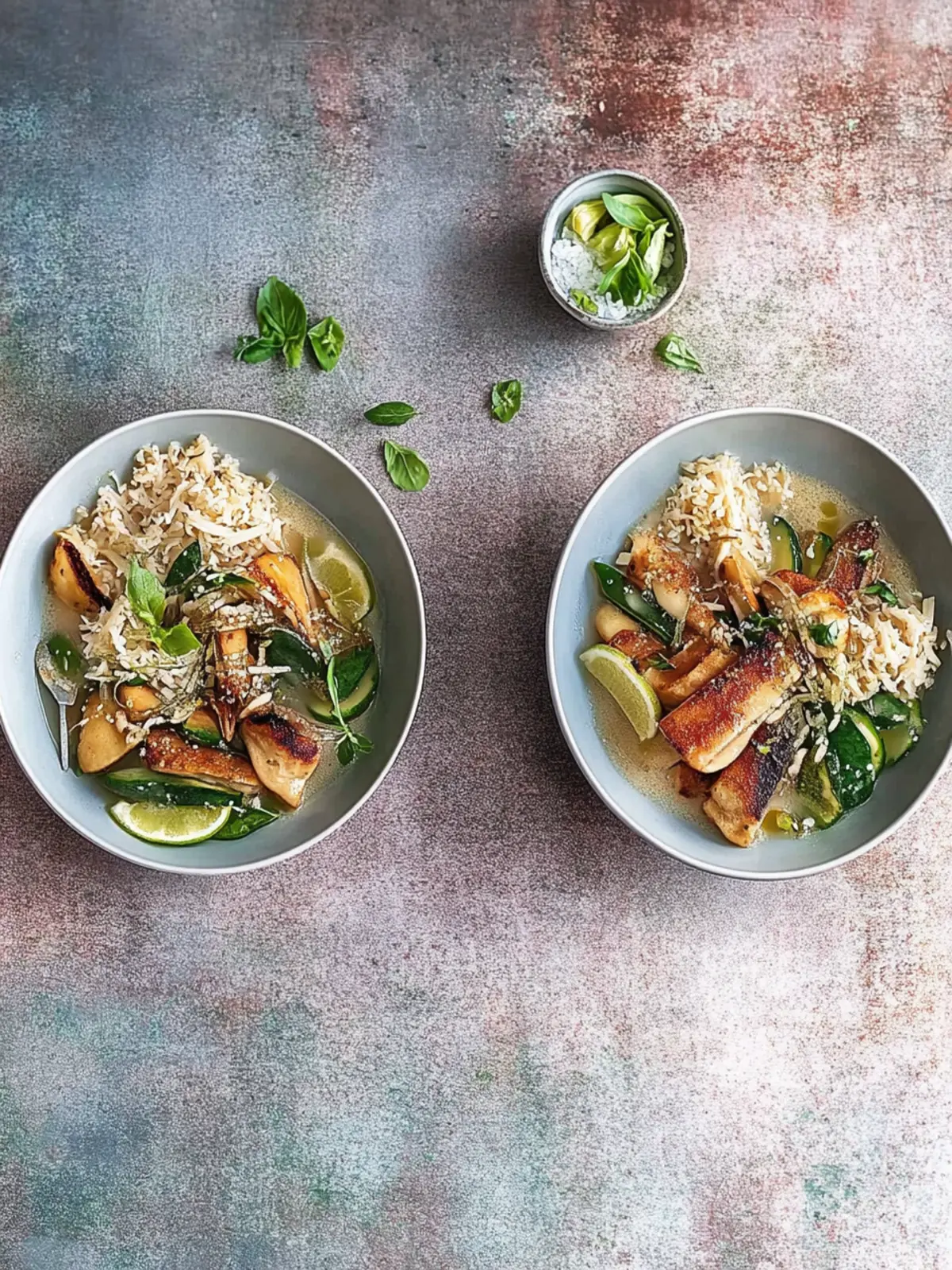 Kräuterseitlinge Asia Stil mit Nudeln