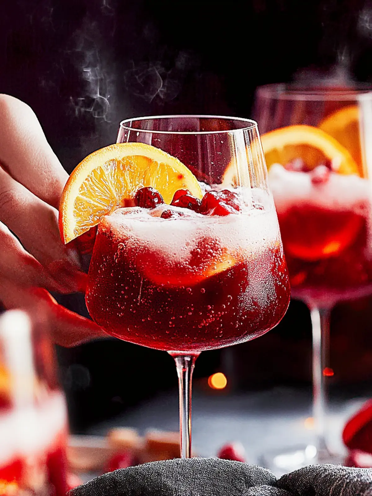 Winter-Aperol – Festliche Neujahrsgetränke