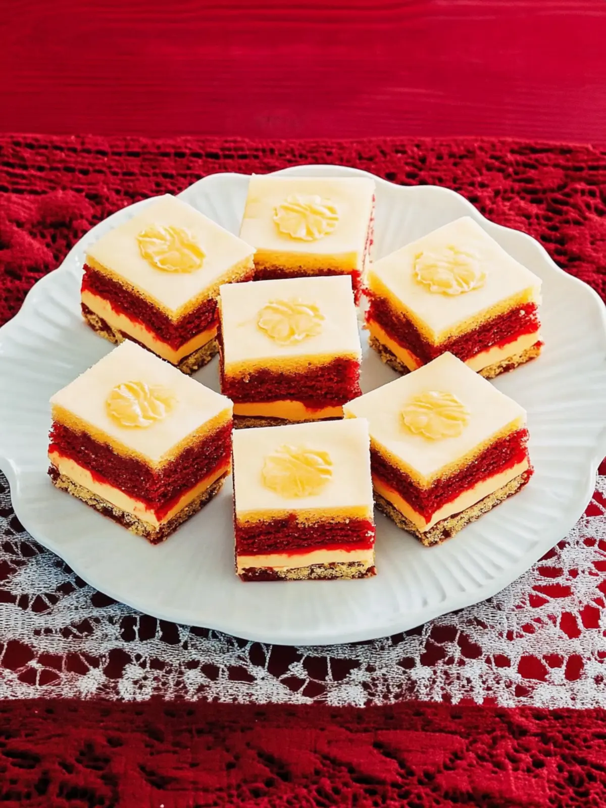 Mandel-Schichtplätzchen – Weihnachtsplätzchen