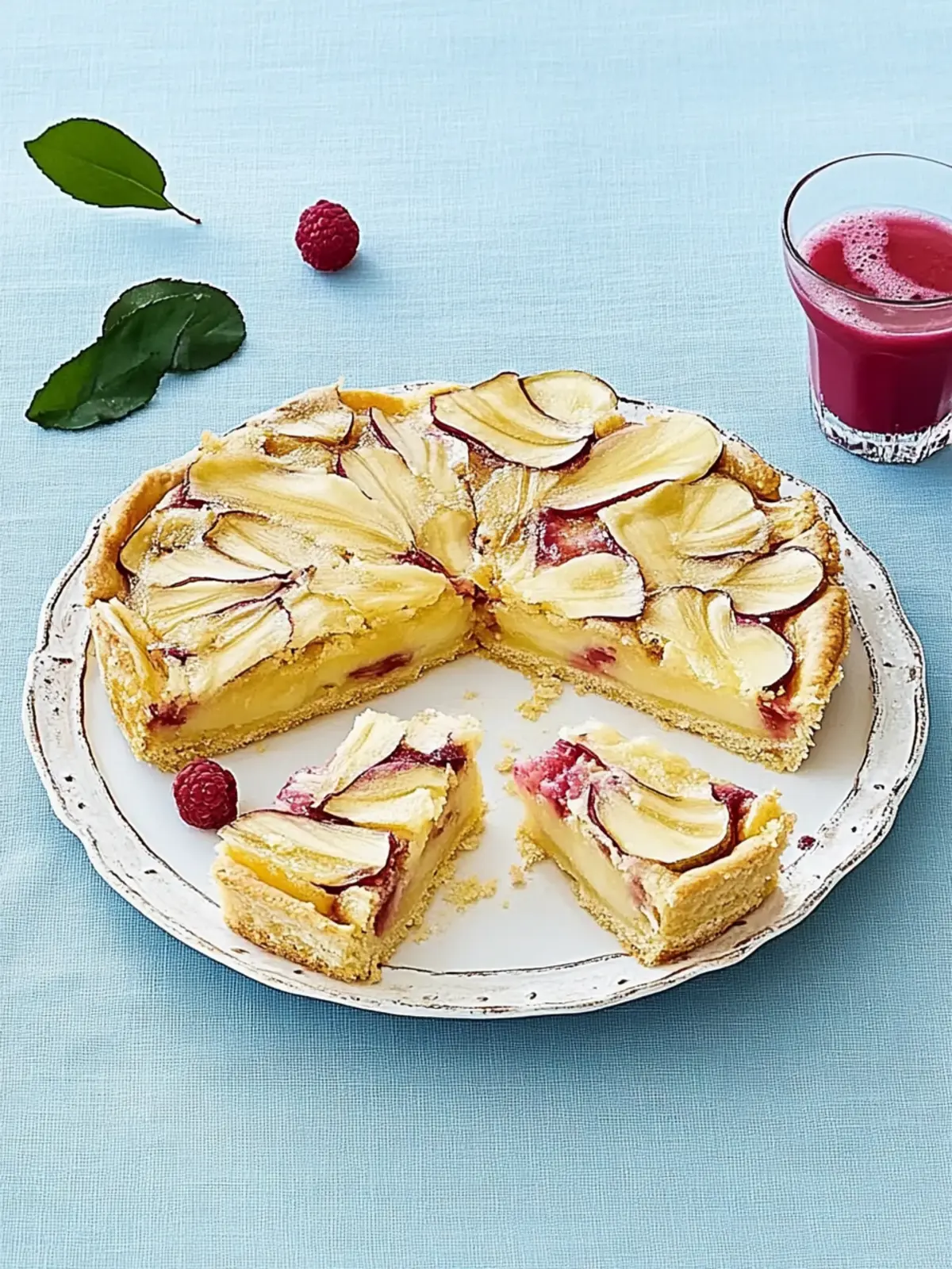 Gedeckter Zwetschenkuchen