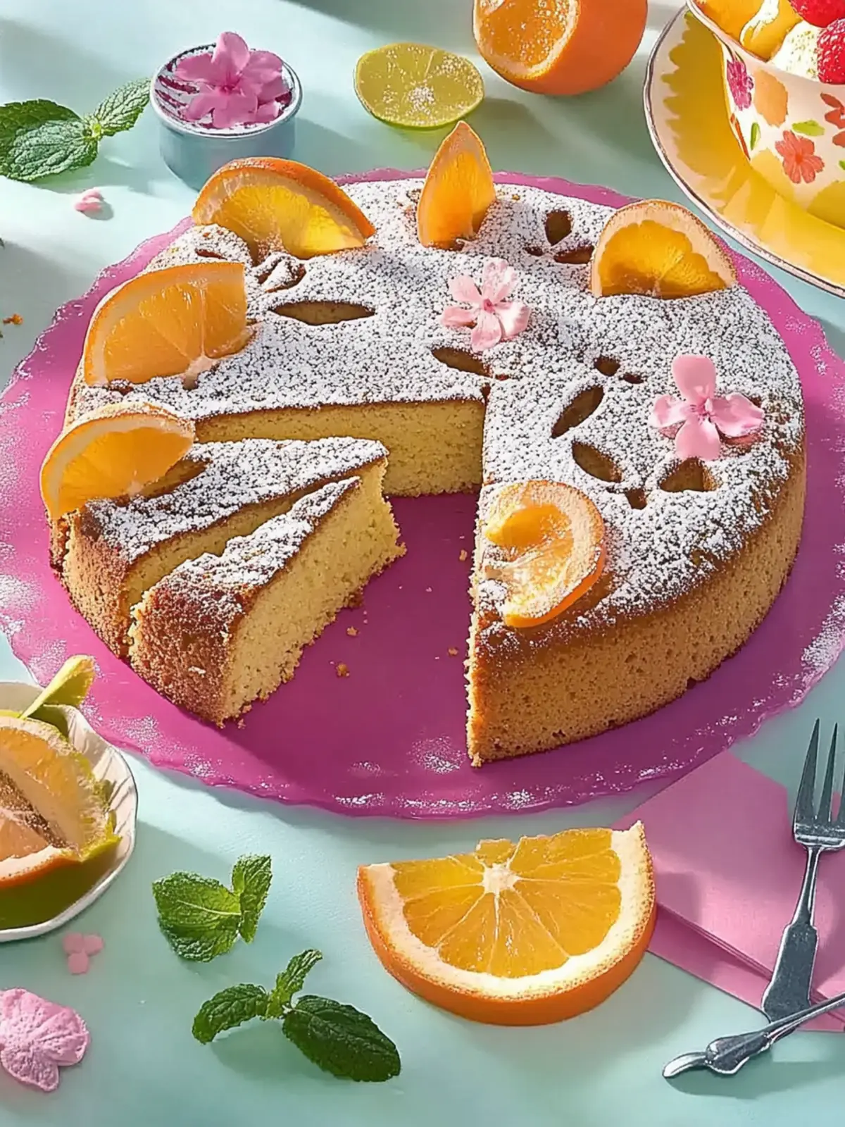 Silvesterkuchen mit Glücksbringer