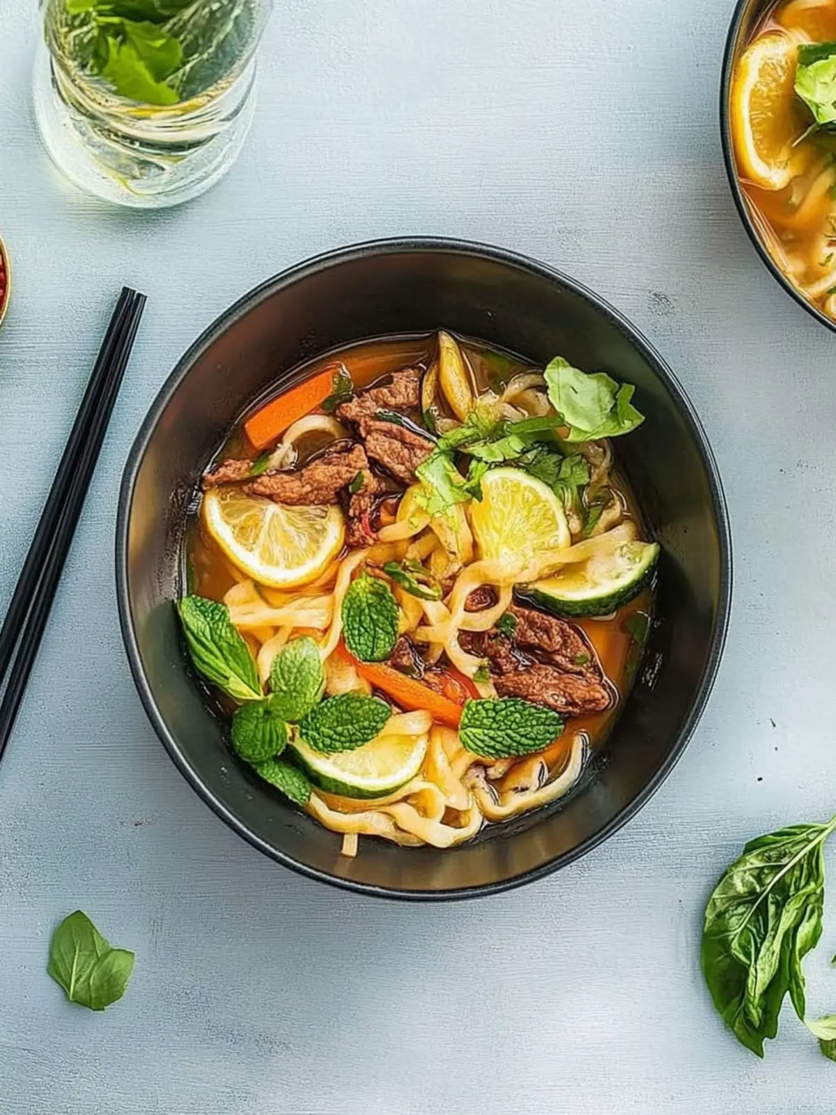 Gebratene Udon-Nudeln