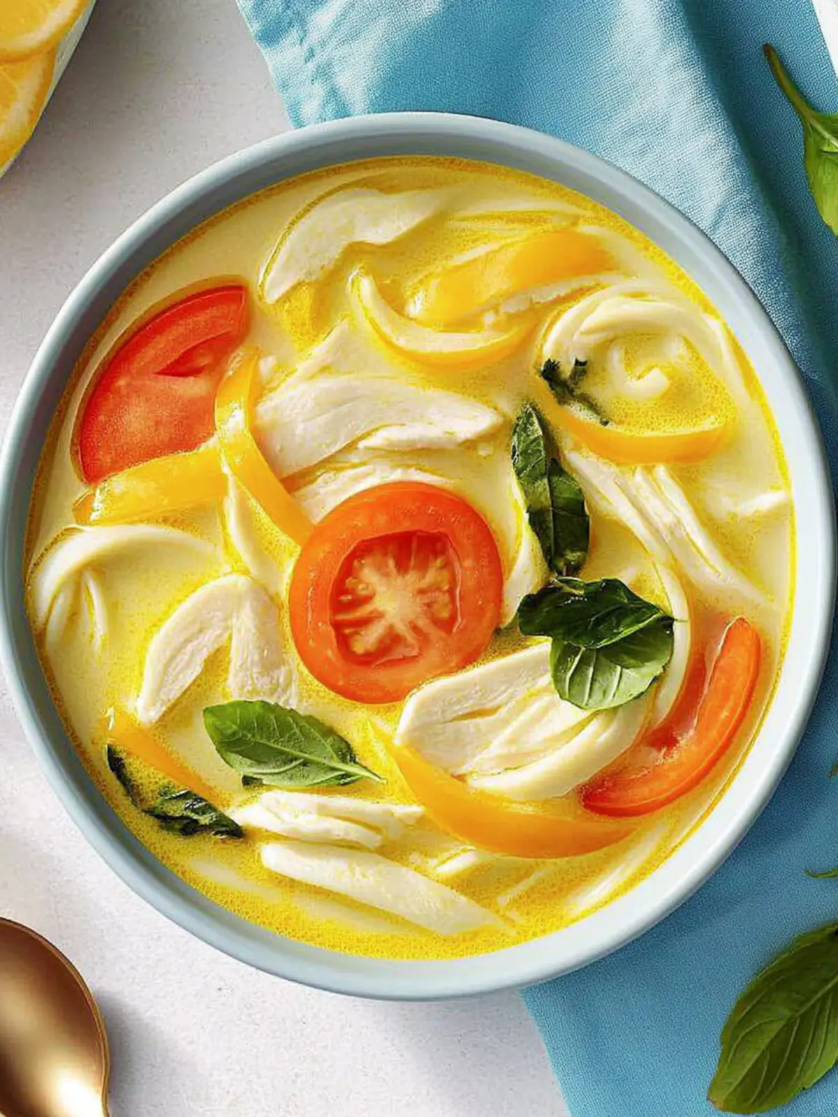 Ceylon-Hühnercurry-Nudelsuppe – Glücksessen für Neujahr