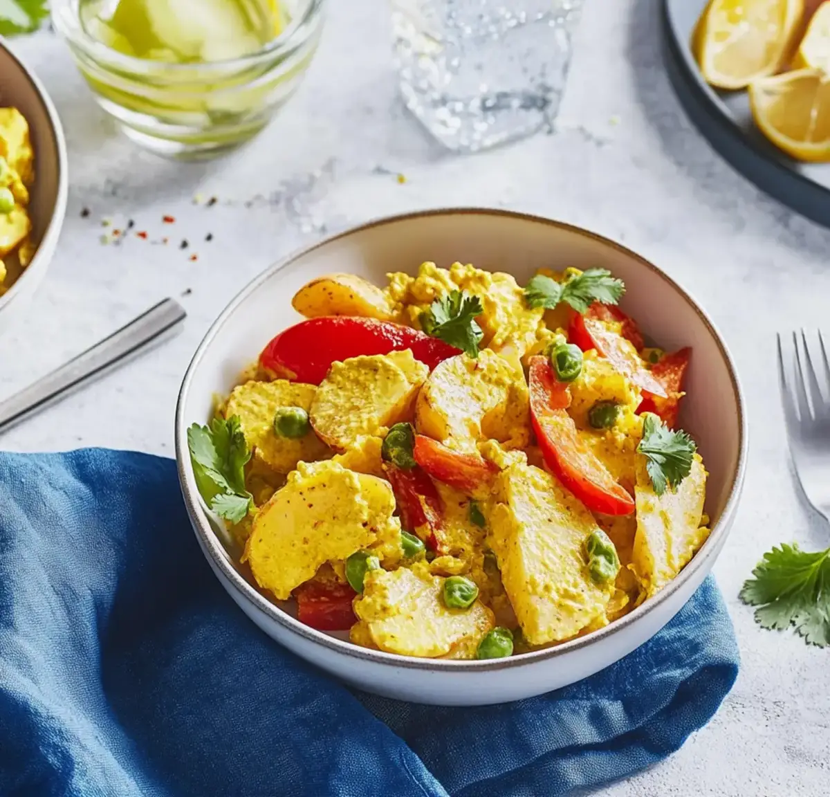 Chinakohl-Reis-Pfanne mit Hähnchen