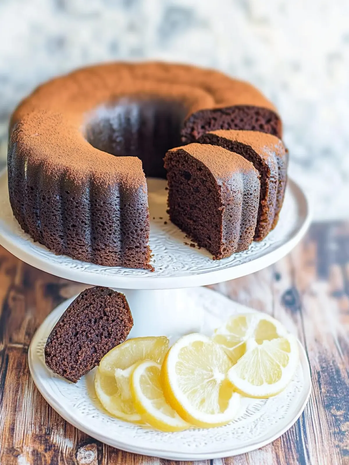 Schokoladen-Olivenöl-Kuchen