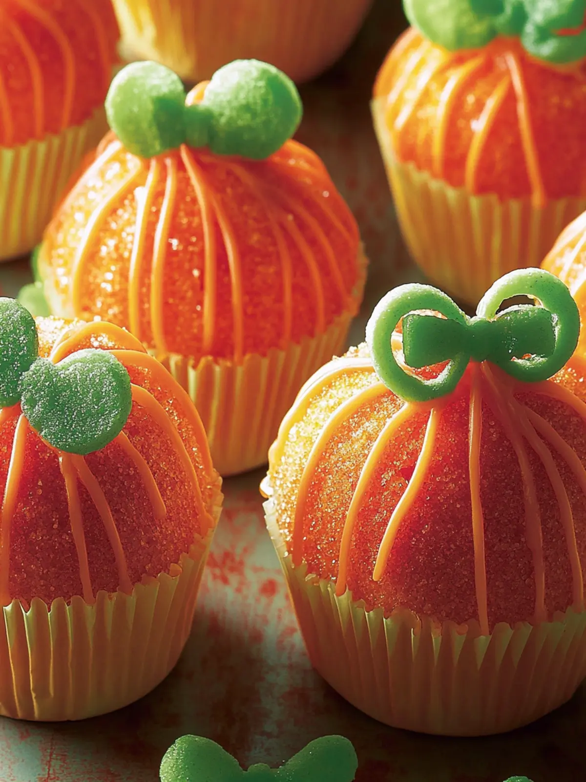 Kürbisbeet-Cupcakes