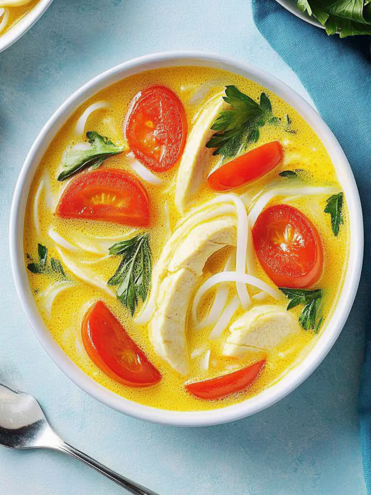 Ceylon-Hühnercurry-Nudelsuppe – Glücksessen für Neujahr