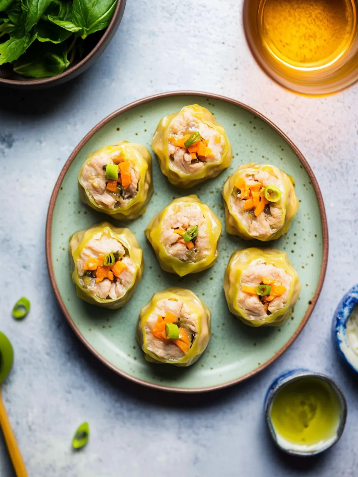 Siu Mai (Shumai) – Chinesische gedämpfte Teigtaschen