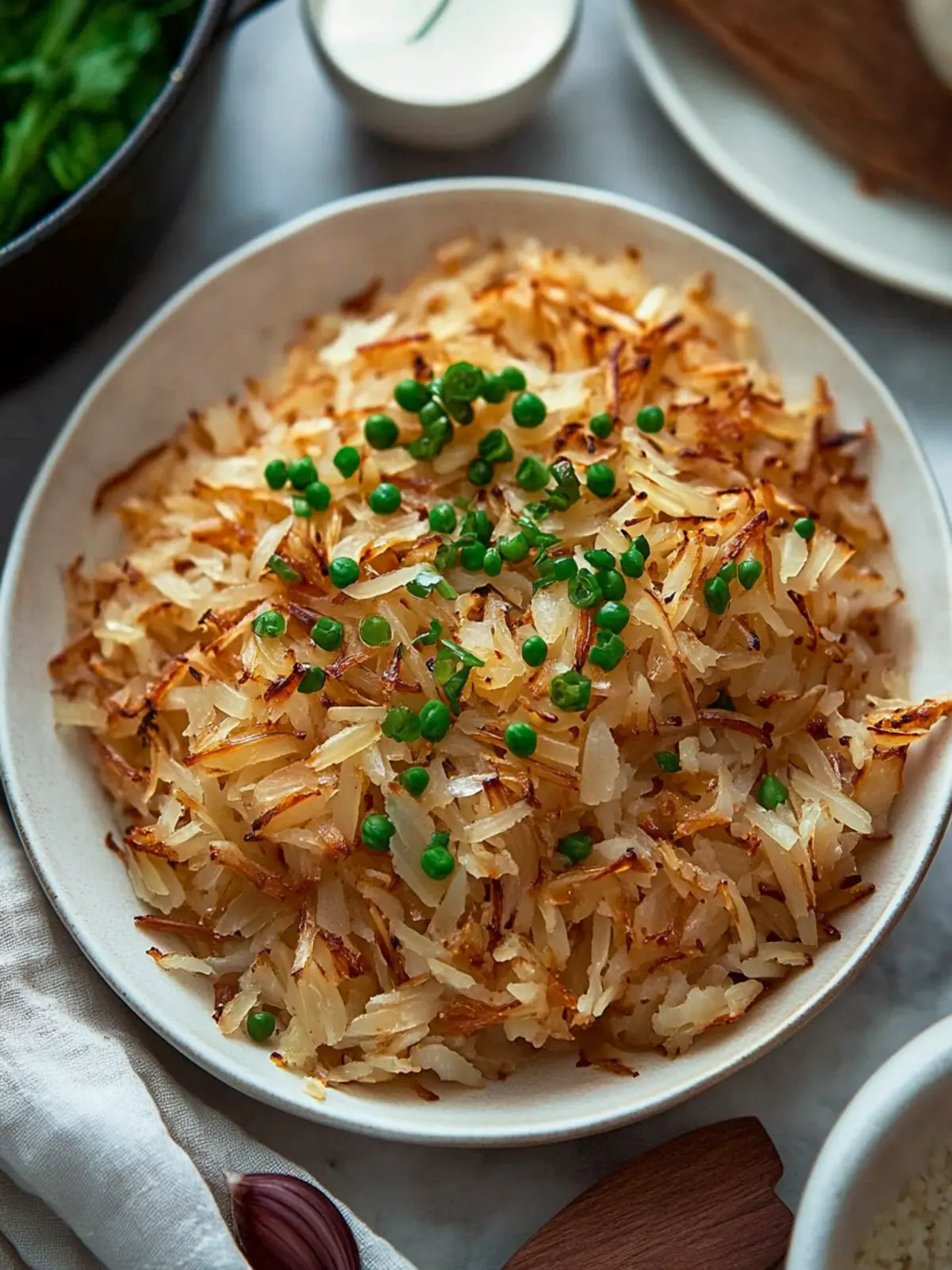 Französischer Zwiebelreis