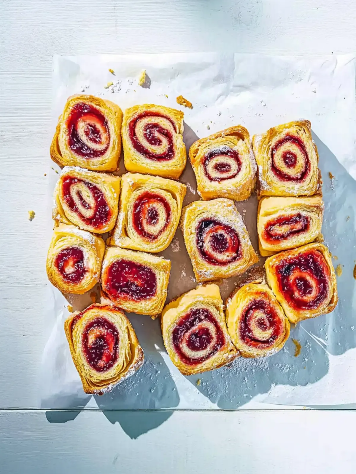 Glutenfreie Zwetschgen-Hefeschnecken