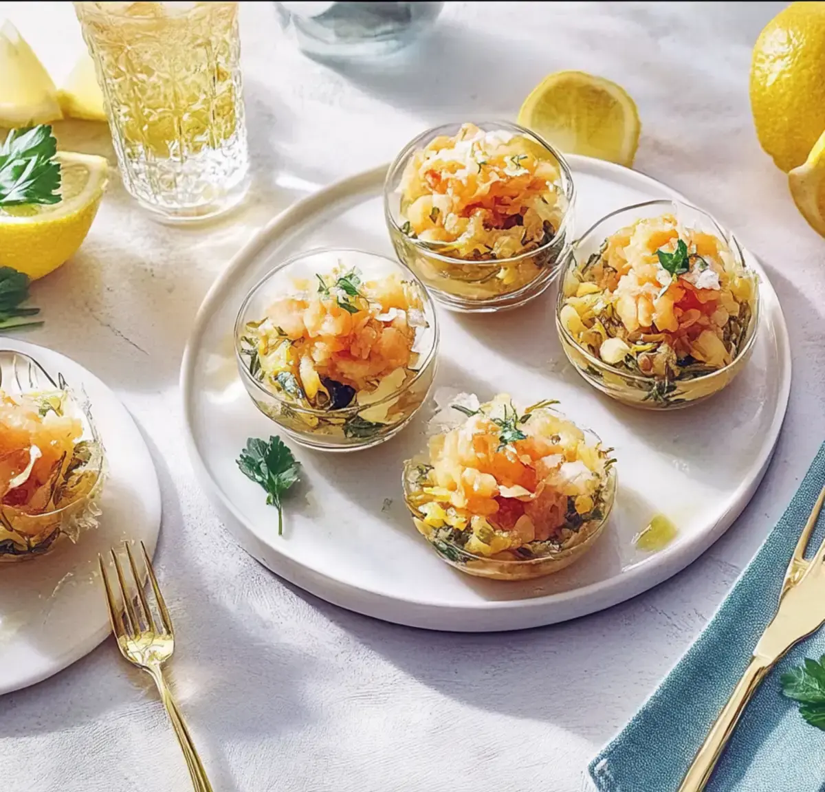 Rösti mit Räucherlachs-Tatar