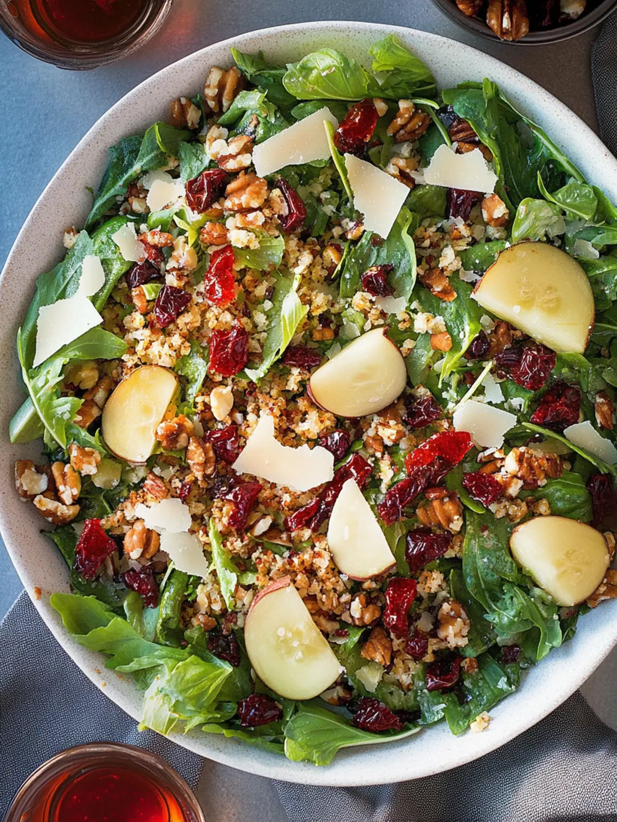 Quinoa-Salat mit sonnengetrockneten Tomaten und Balsamico-Vinaigrette