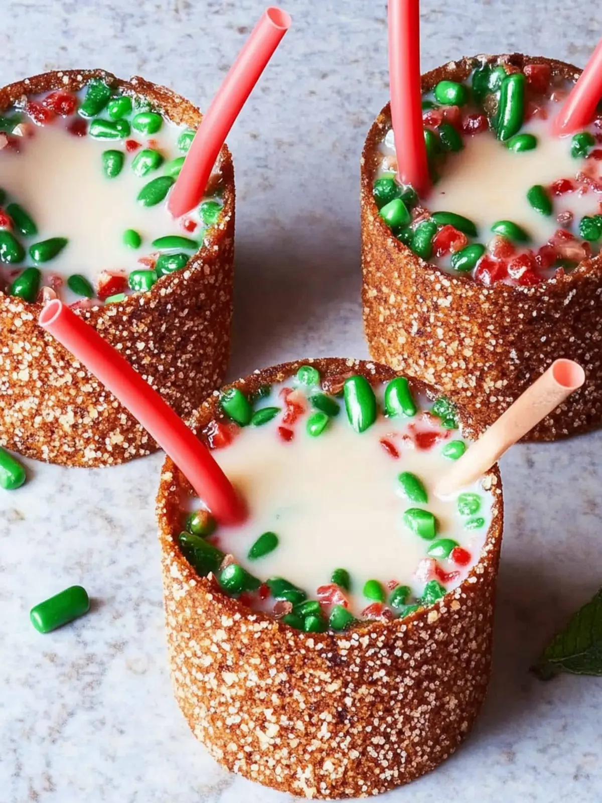 Milch- und Plätzchen-Shots – Weihnachtliches Heißgetränk