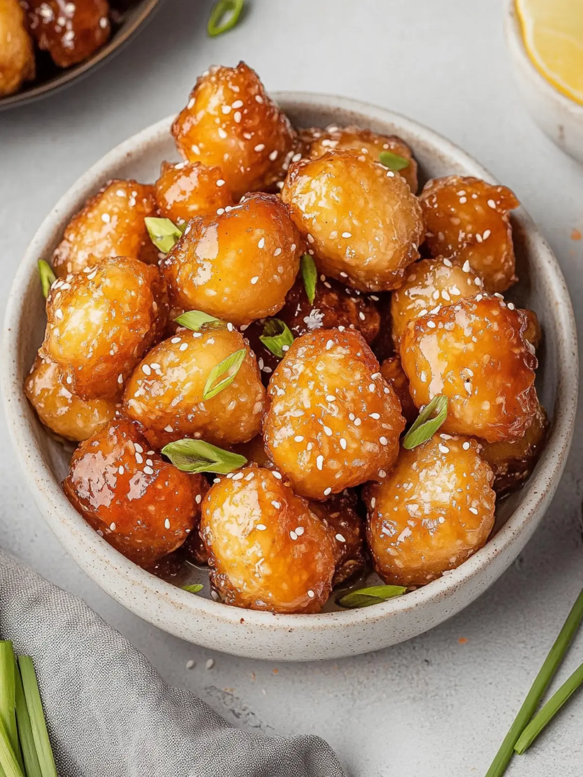 Hähnchenhäppchen mit Honig