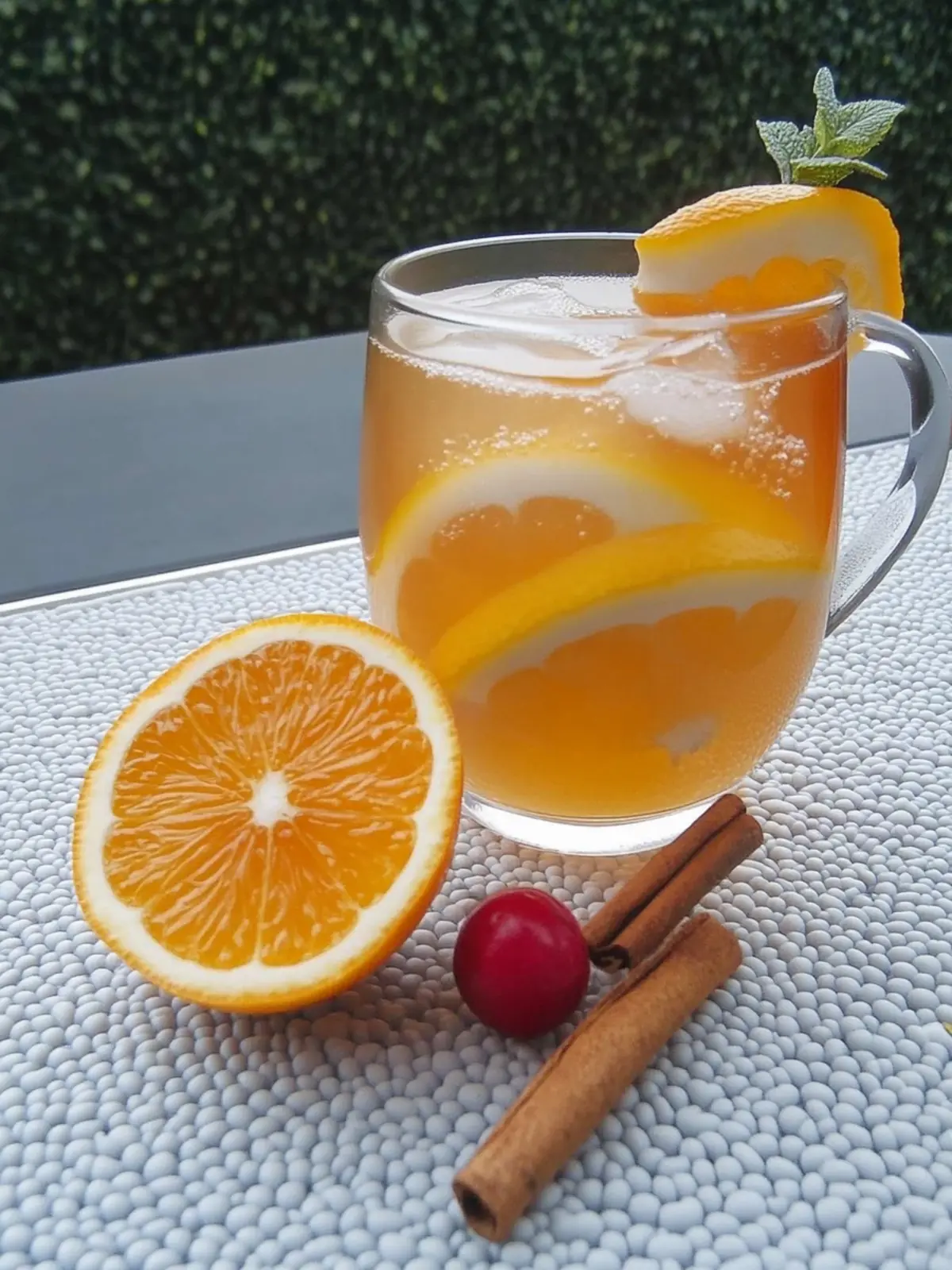 Alkoholfreier Apfelpunsch - Silvestergetränke