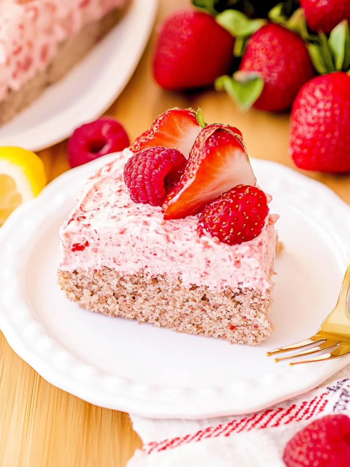 Erdbeerkuchen vom Blech (selbstgemacht)