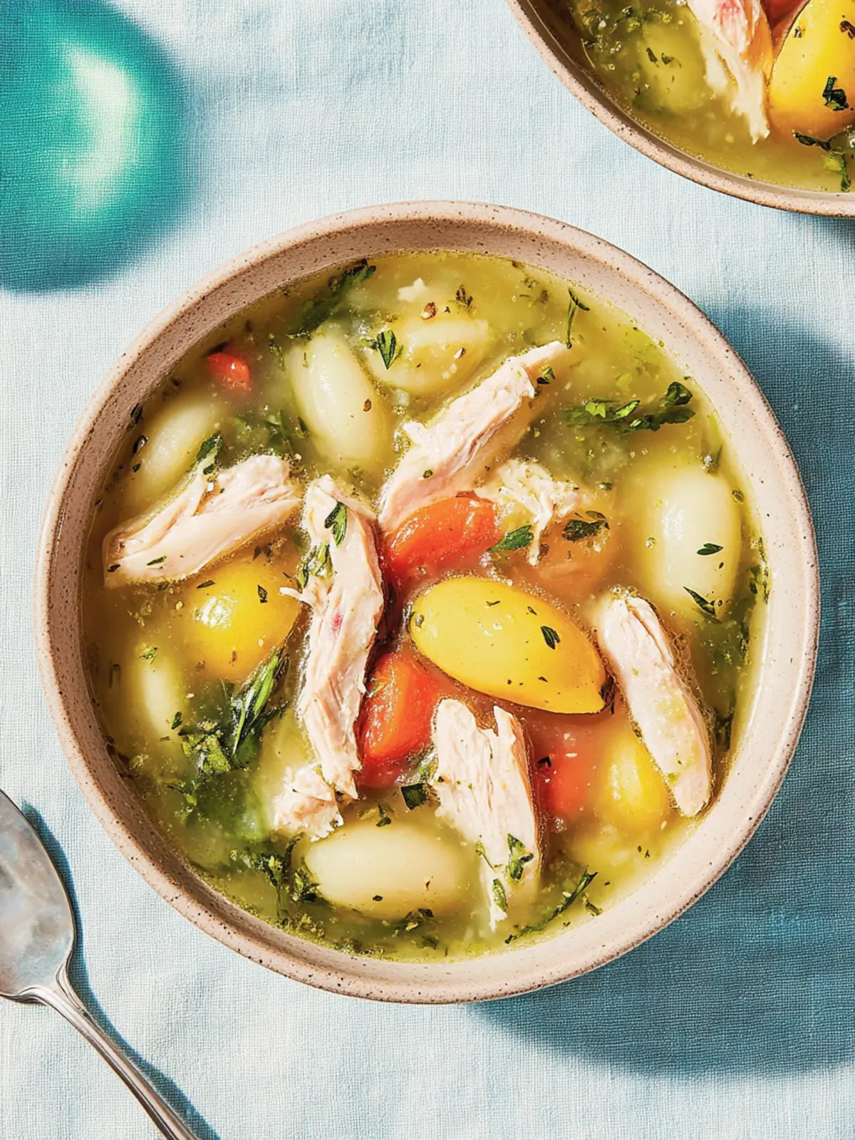 Hühnchen mit Klößen (für Sparfüchse) aus dem Schnellkochtopf