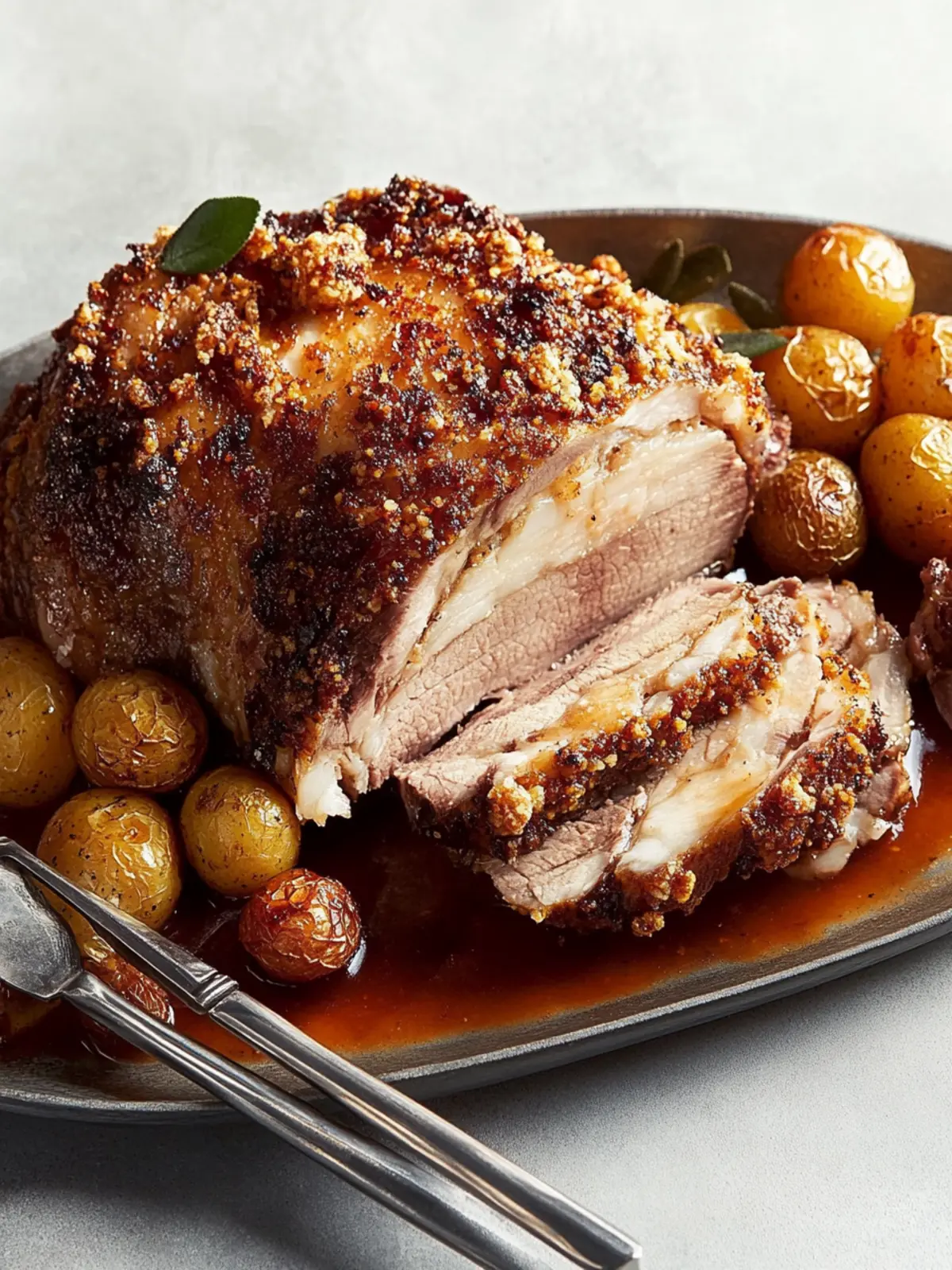 Porchetta-Schweinebraten – Hauptgericht für das Weihnachtsessen