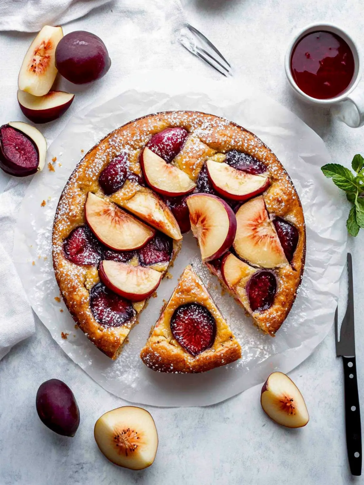 Pflaumenstreuselkuchen