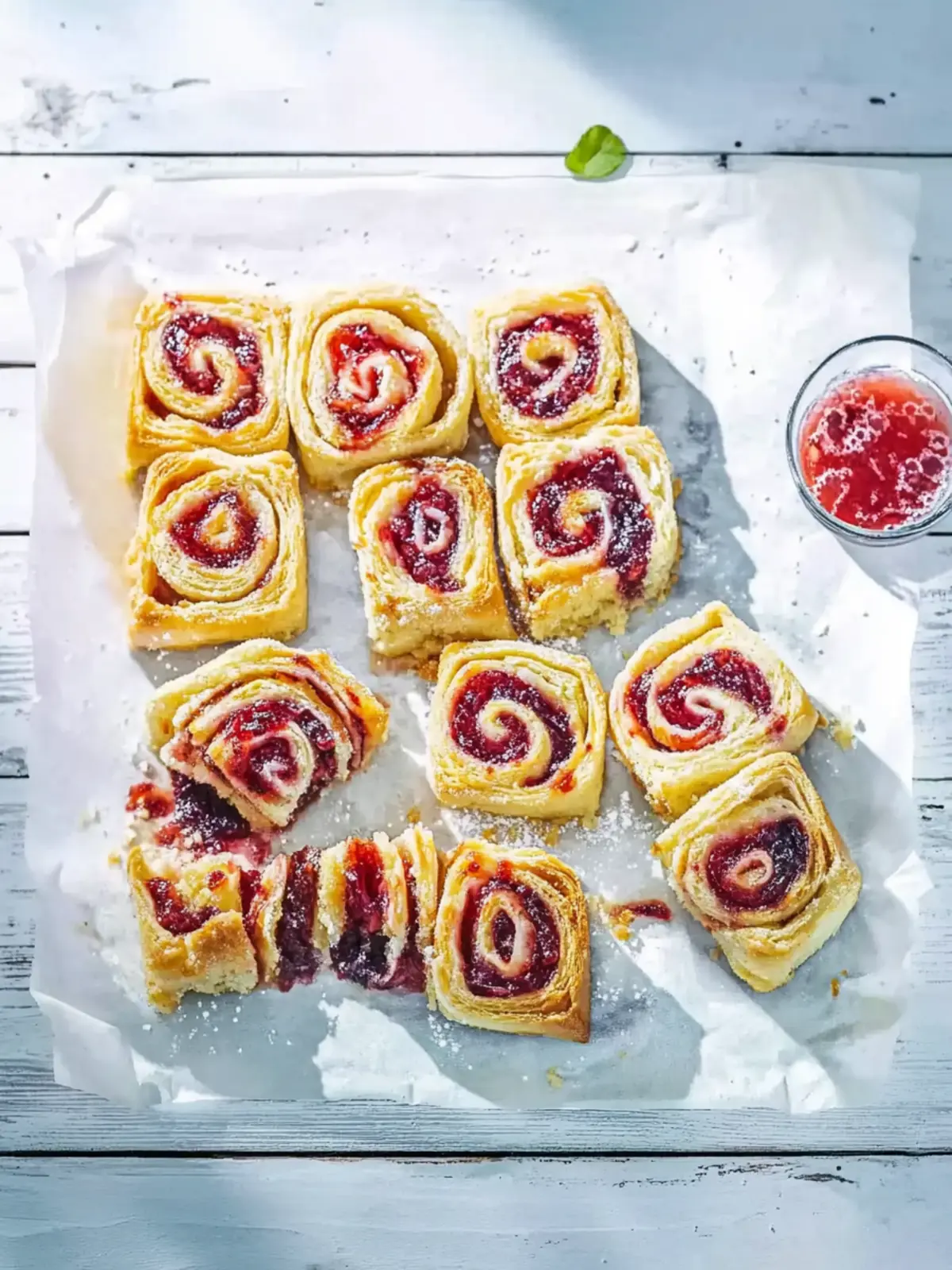 Glutenfreie Zwetschgen-Hefeschnecken