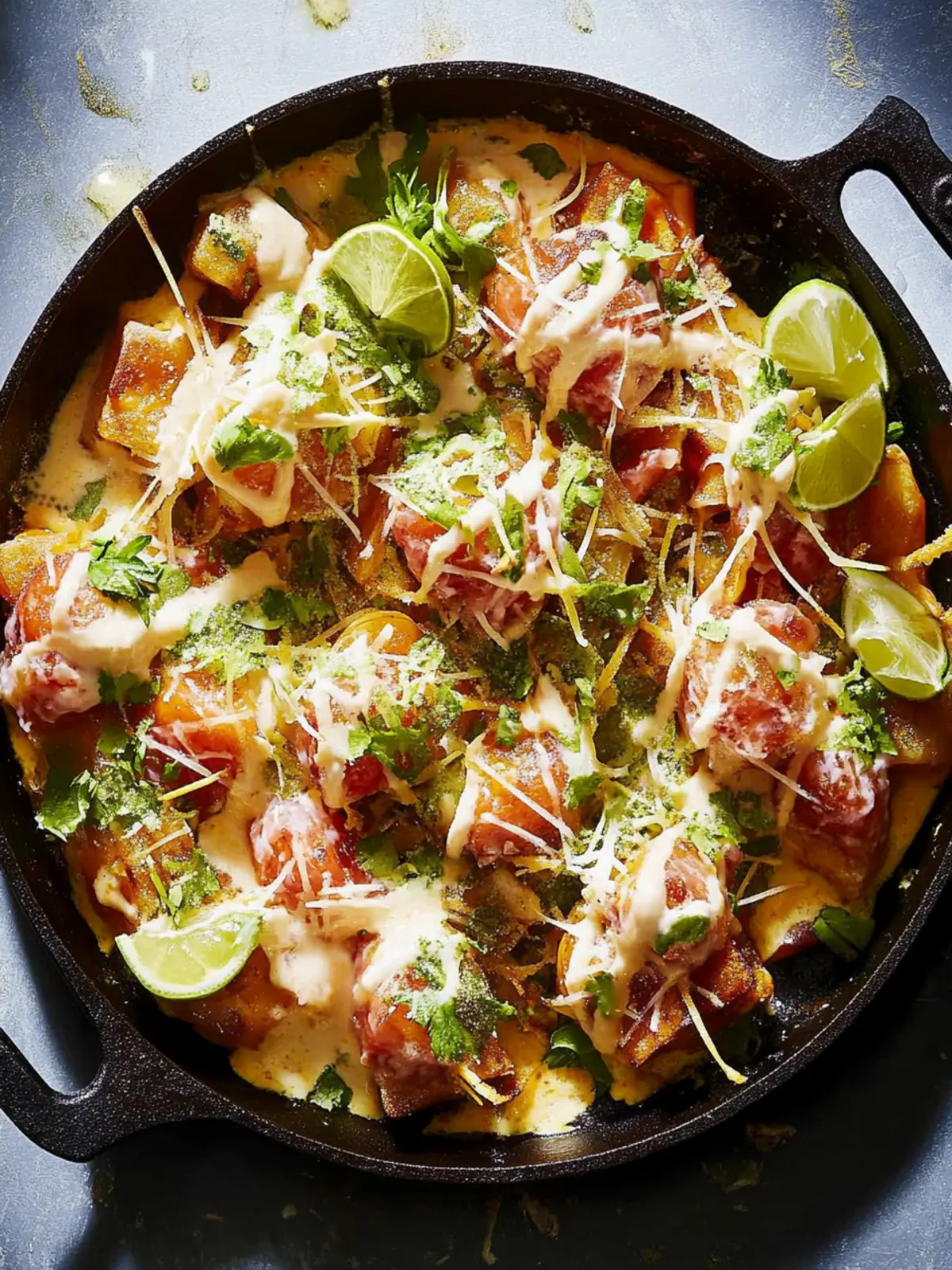 Kimchi-Kartoffel-Hash mit Eiern