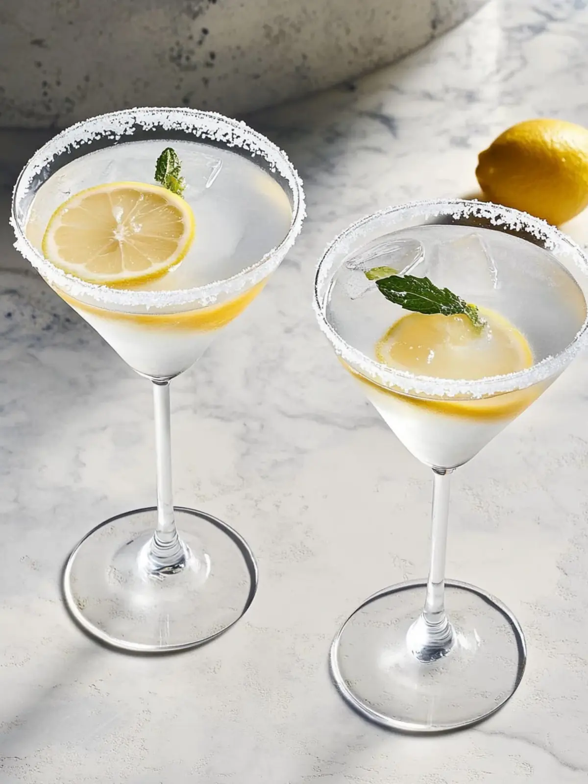 Zitronentropfen-Martini