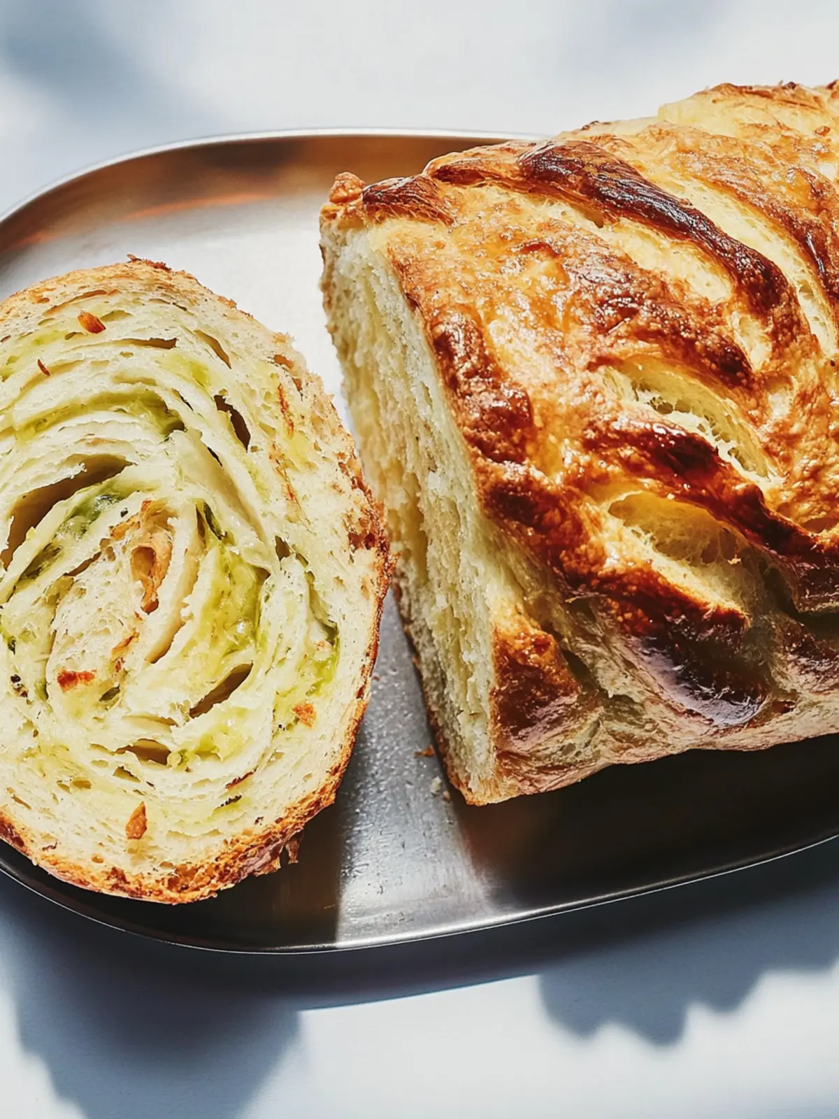 Herzhafte Fondue-Babka