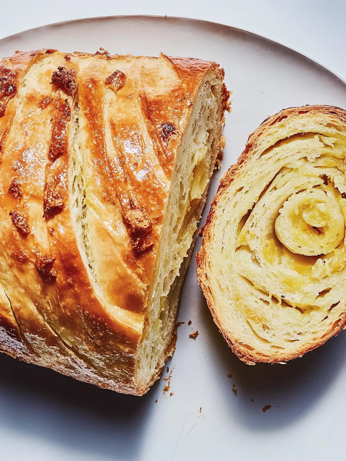 Herzhafte Fondue-Babka