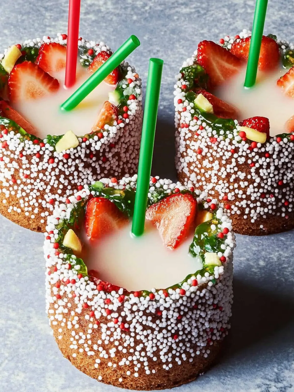 Milch- und Plätzchen-Shots – Weihnachtliches Heißgetränk