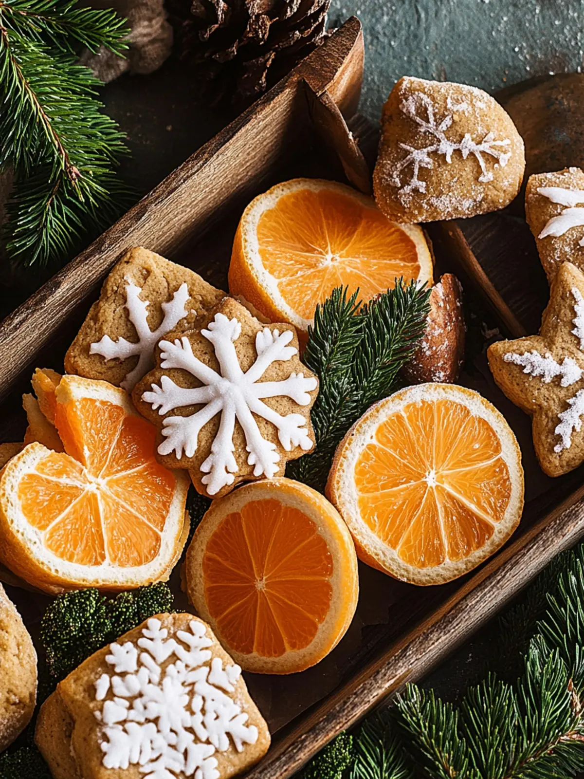 Rezept für Lebkuchen-Weihnachtsplätzchen mit Zuckergussverzierung