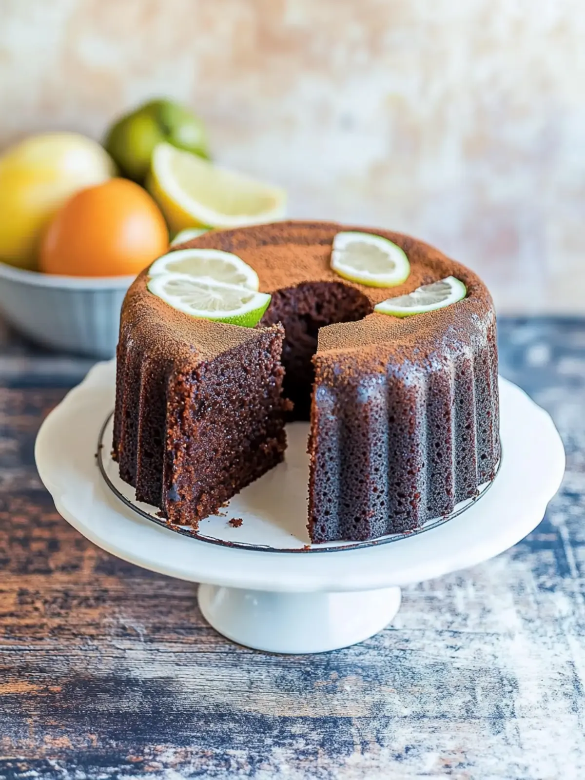 Schokoladen-Olivenöl-Kuchen