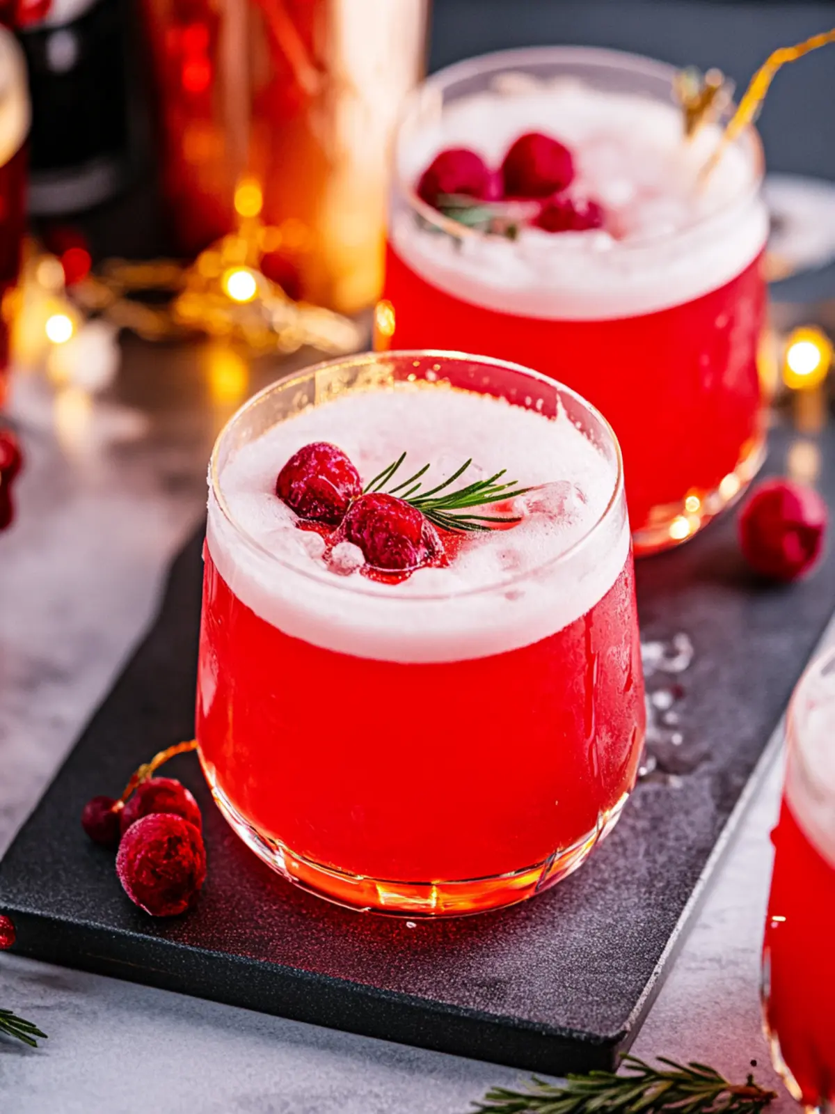 alkoholhaltiger Sorbet-Punsch