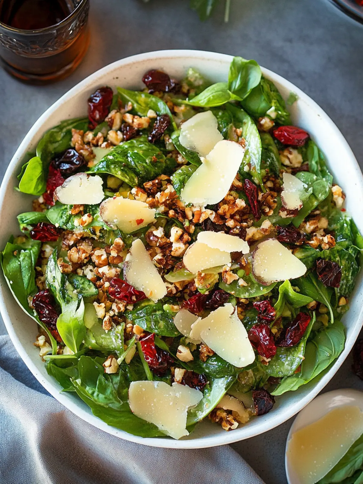 Quinoa-Salat mit sonnengetrockneten Tomaten und Balsamico-Vinaigrette