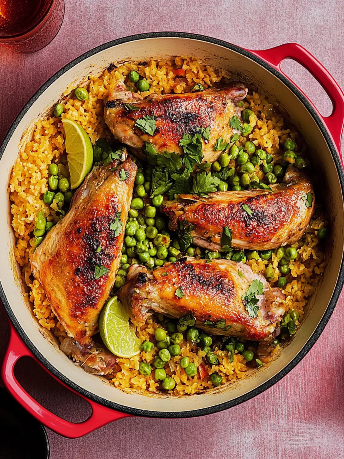 Chicken Rice Stew with Olive Gremolata