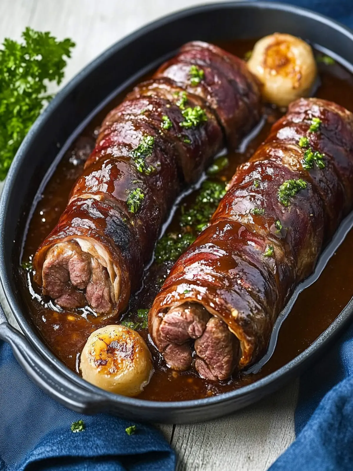 Rinderrouladen Rezept – zart & mit aromatischer Sauce