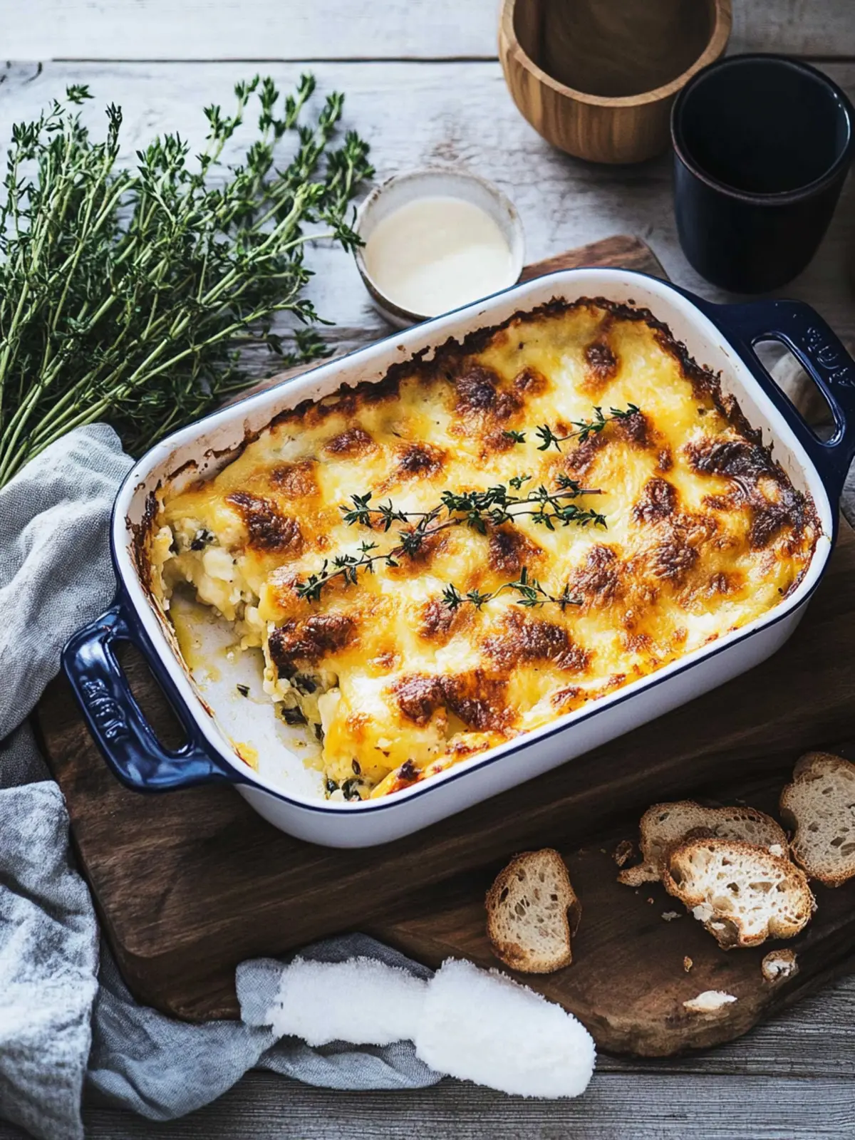 Chicorée-Schinken-Gratin