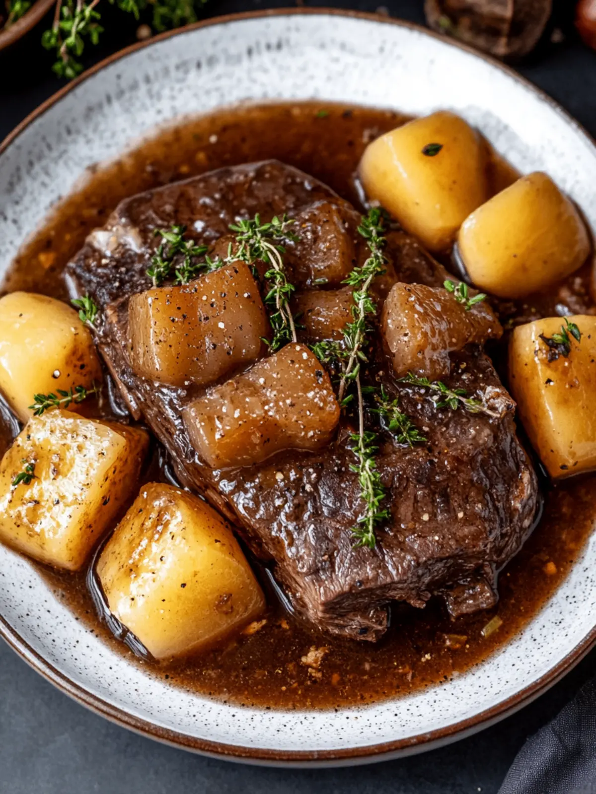 Sauerbraten (deutscher Schmorbraten)