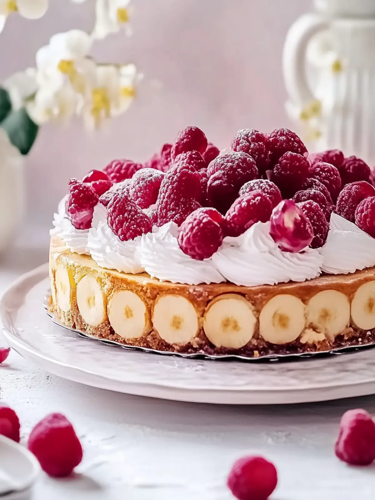 Plum cake with meringue - heavenly delight