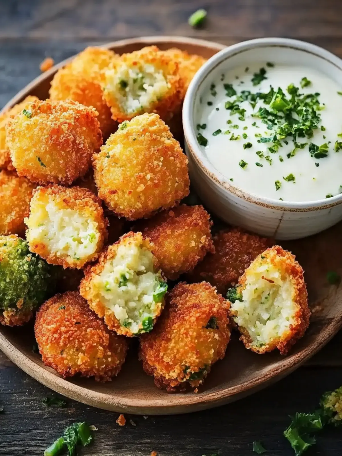 Brokkoli Käse Nuggets – Gesunder Snack