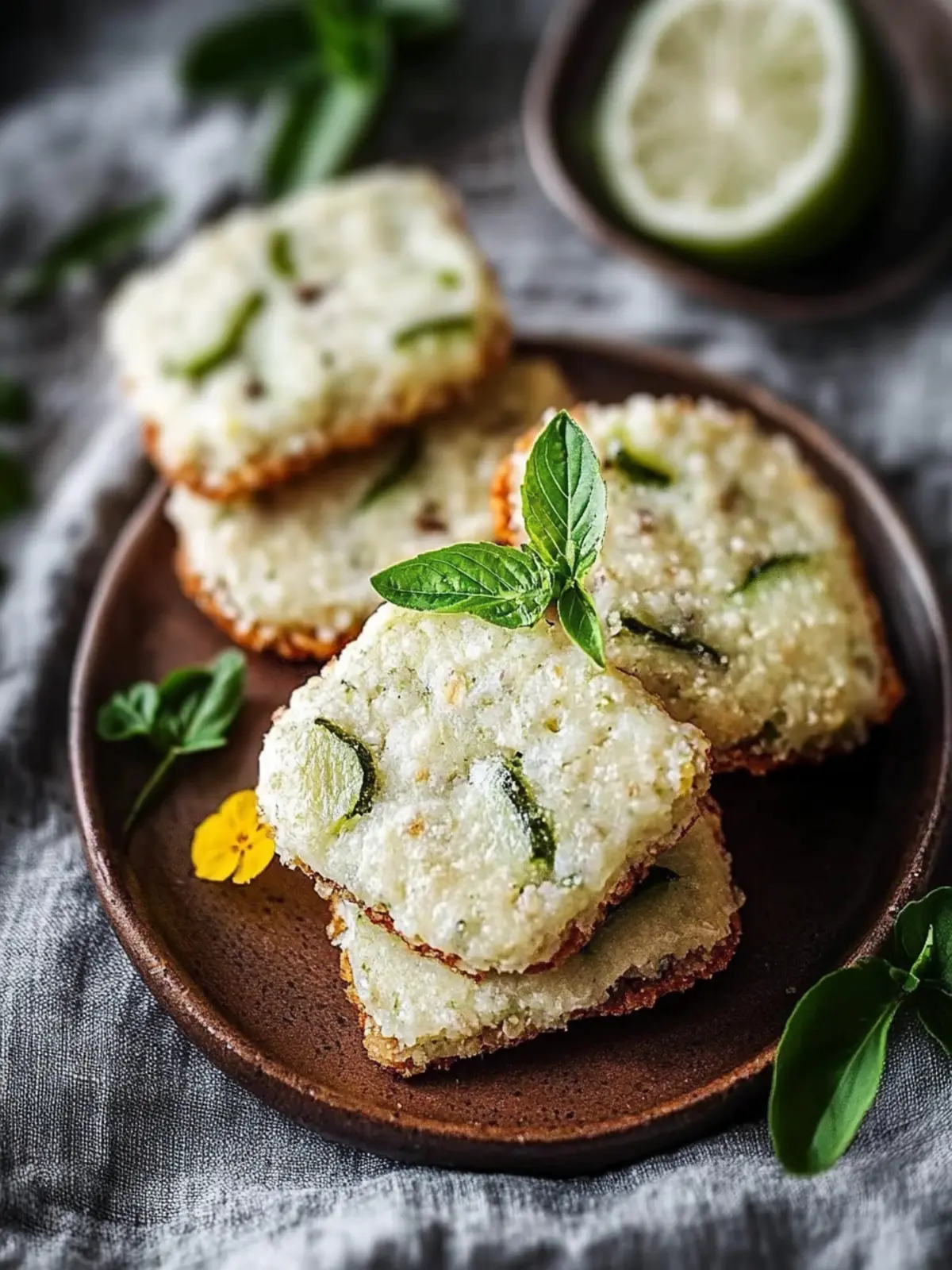 Pikante Zwiebelplätzchen