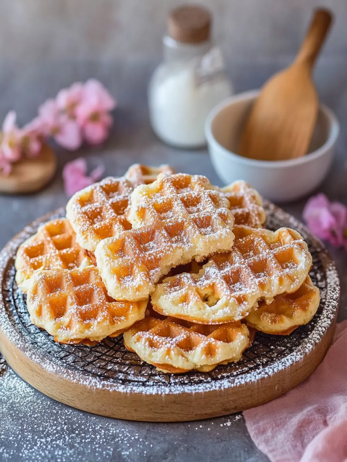 Waffelkekse mit Zimt – schnell & einfach