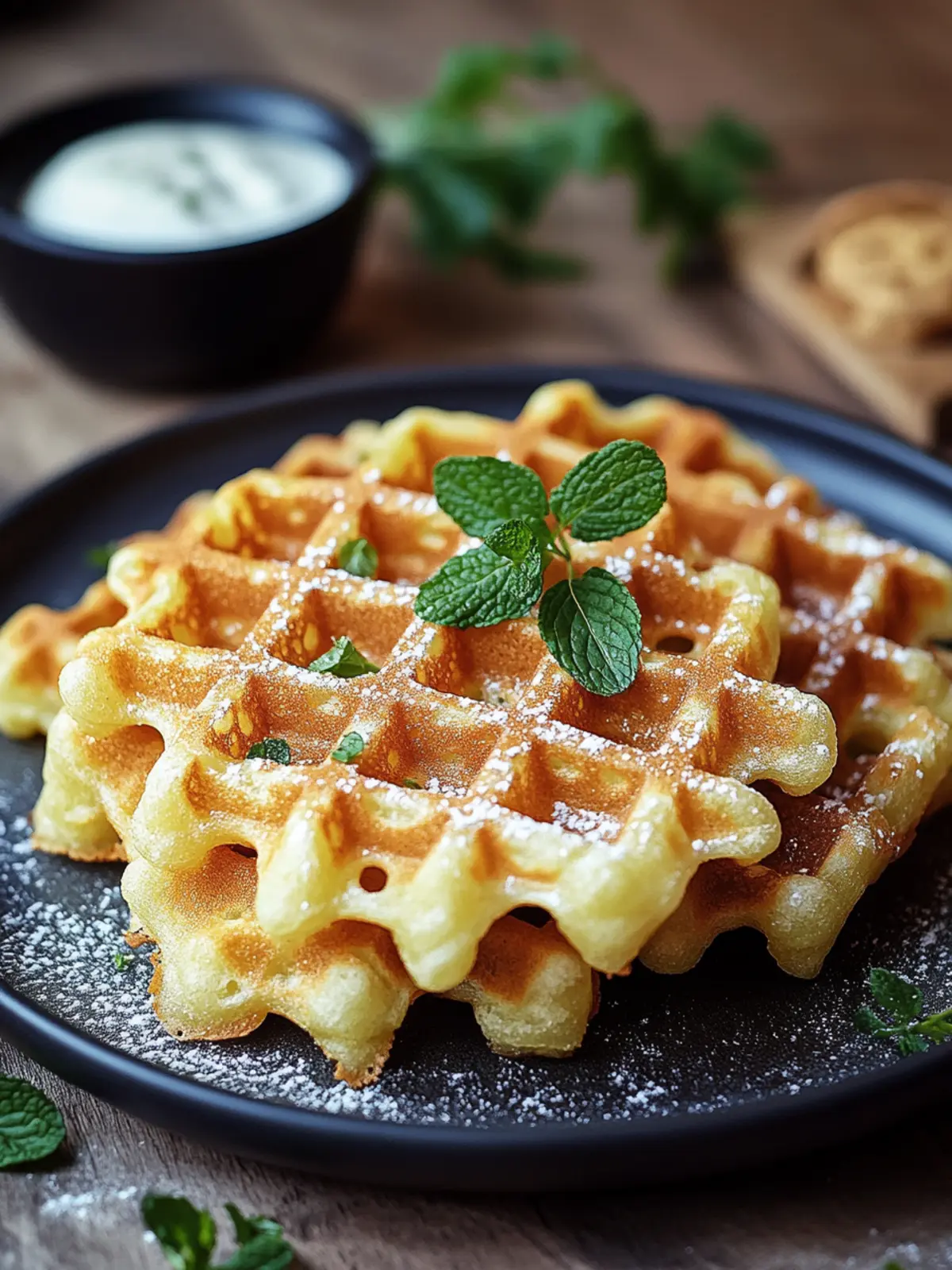 Kartoffelwaffeln Einfach und Knusprig