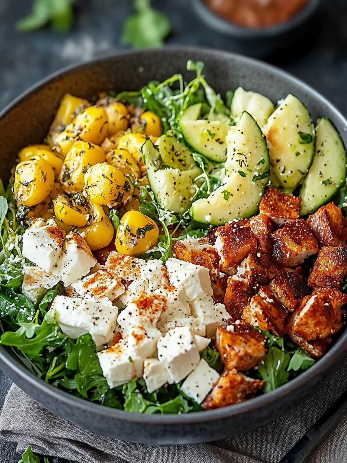 Caesar Hähnchen Bowl: A treat for every day