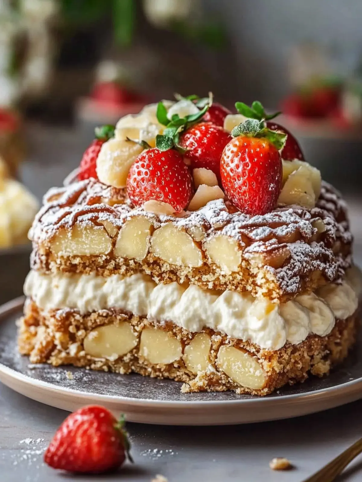 Schwedische Mandeltorte zum Dahinschmelzen