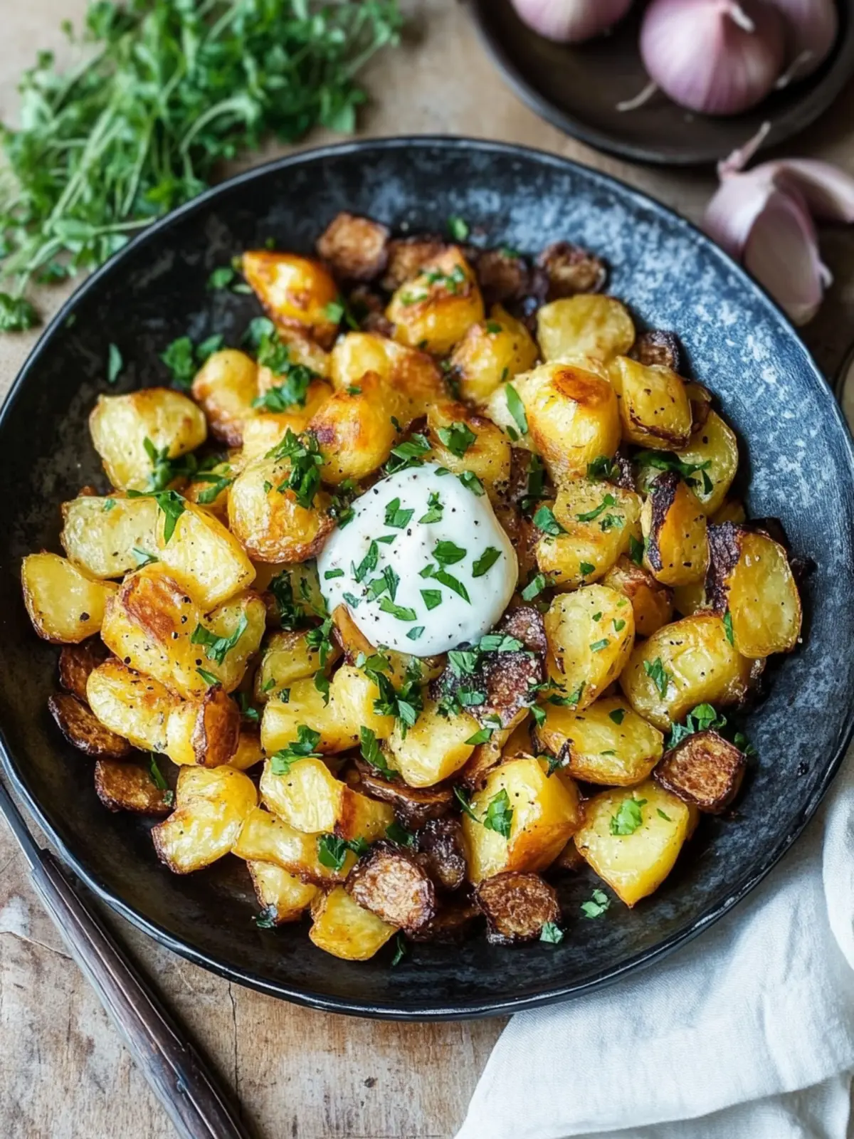 Bratkartoffeln in der Heißluftfritteuse