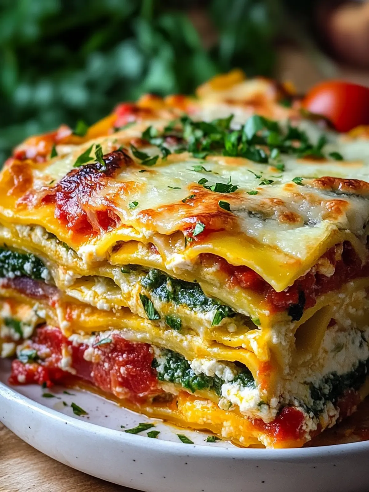 Regenbogen Lasagne